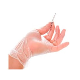 Rękawice Winylowe bez Talk Przezroczyste Rozmiar M (100 Sztuk)