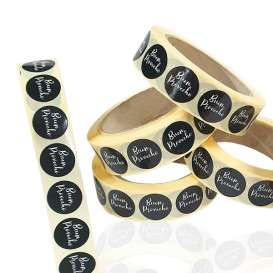 Pre-Cut Paper Tablecloth "Cebra" 37g 1x1m (1 Sztuk)