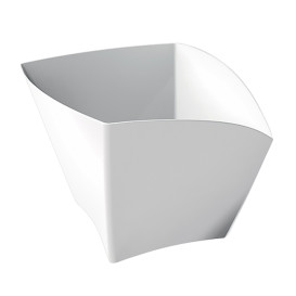 Kubki do Degustacji Curve PS Białe 90 ml (25 Sztuk)