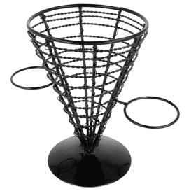 Koszyk Stalowy Snackholder 2 Miski Ø128x180mm (1 Sztuk)