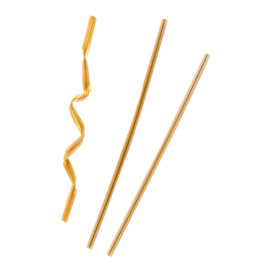 Cierre na Torby Metalu Złote 9,5cm (100 Sztuk)