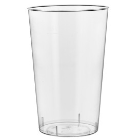 Kubki Wtryskiwane Przezroczyste PS 500 ml (30 Sztuk)