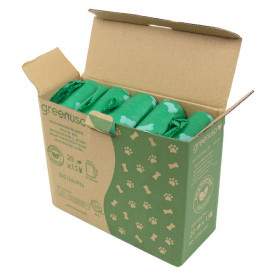 Worki dla odchody psów 100% Biodegradowalny 23x32cm (300 Sztuk)