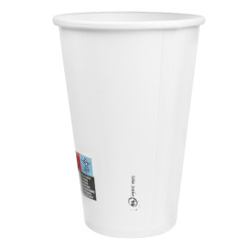 Kubki Kartonowe 20 Oz/600ml Białe Ø9,4cm (20 Sztuk)